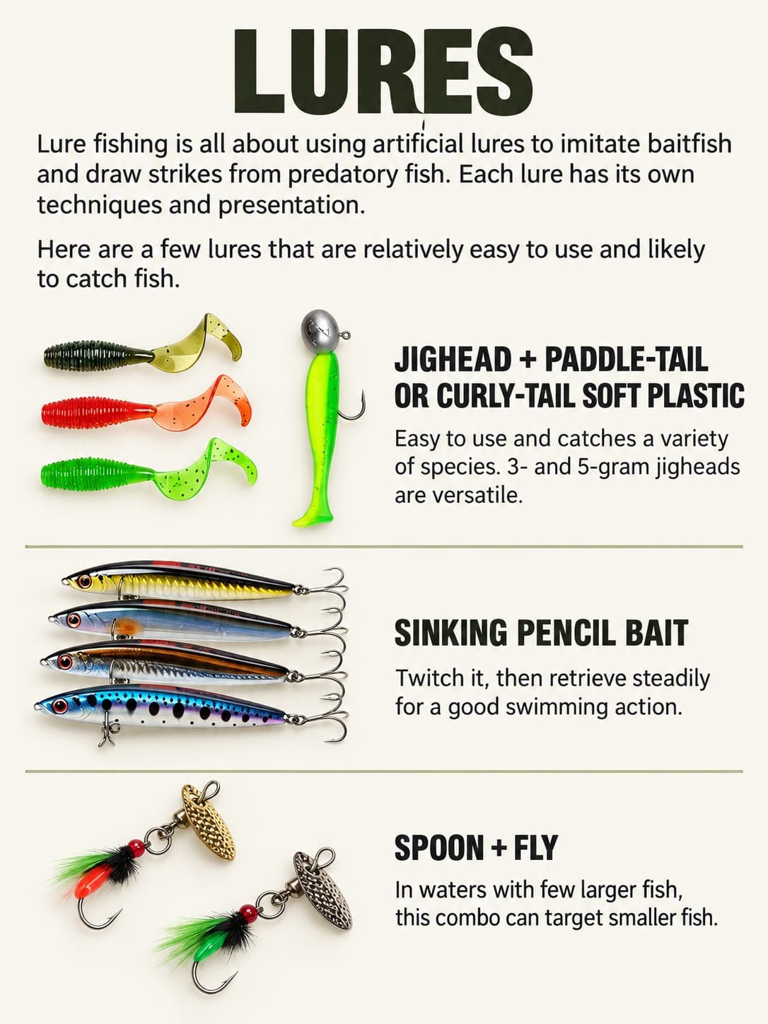 beginner friendly lures for lure fishing 8