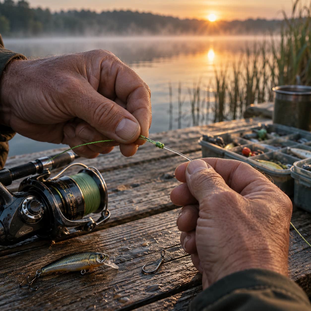 The Beginner Knots for Lure Fishing You Need First