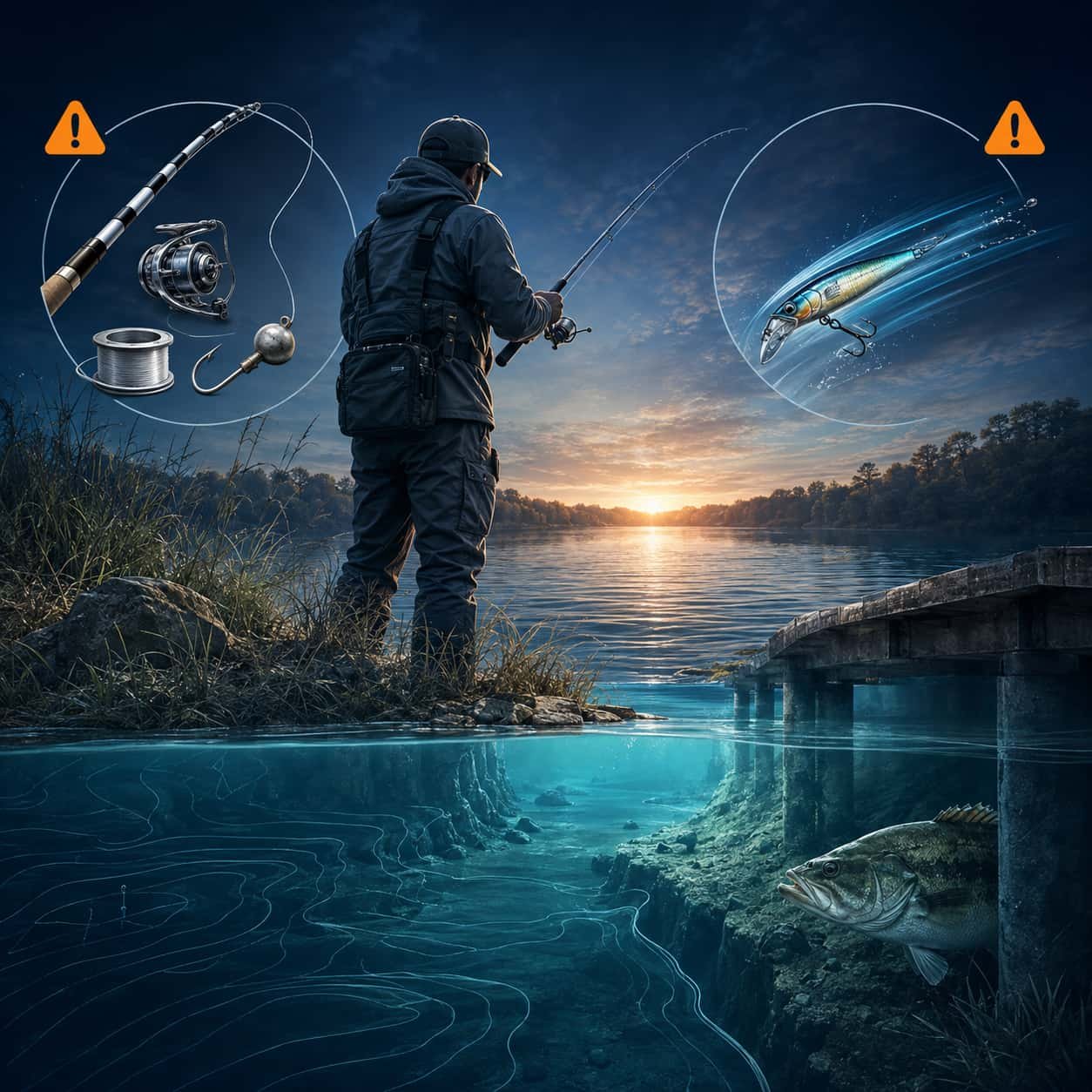 Common Mistakes Made By Novice Lure Fishermen