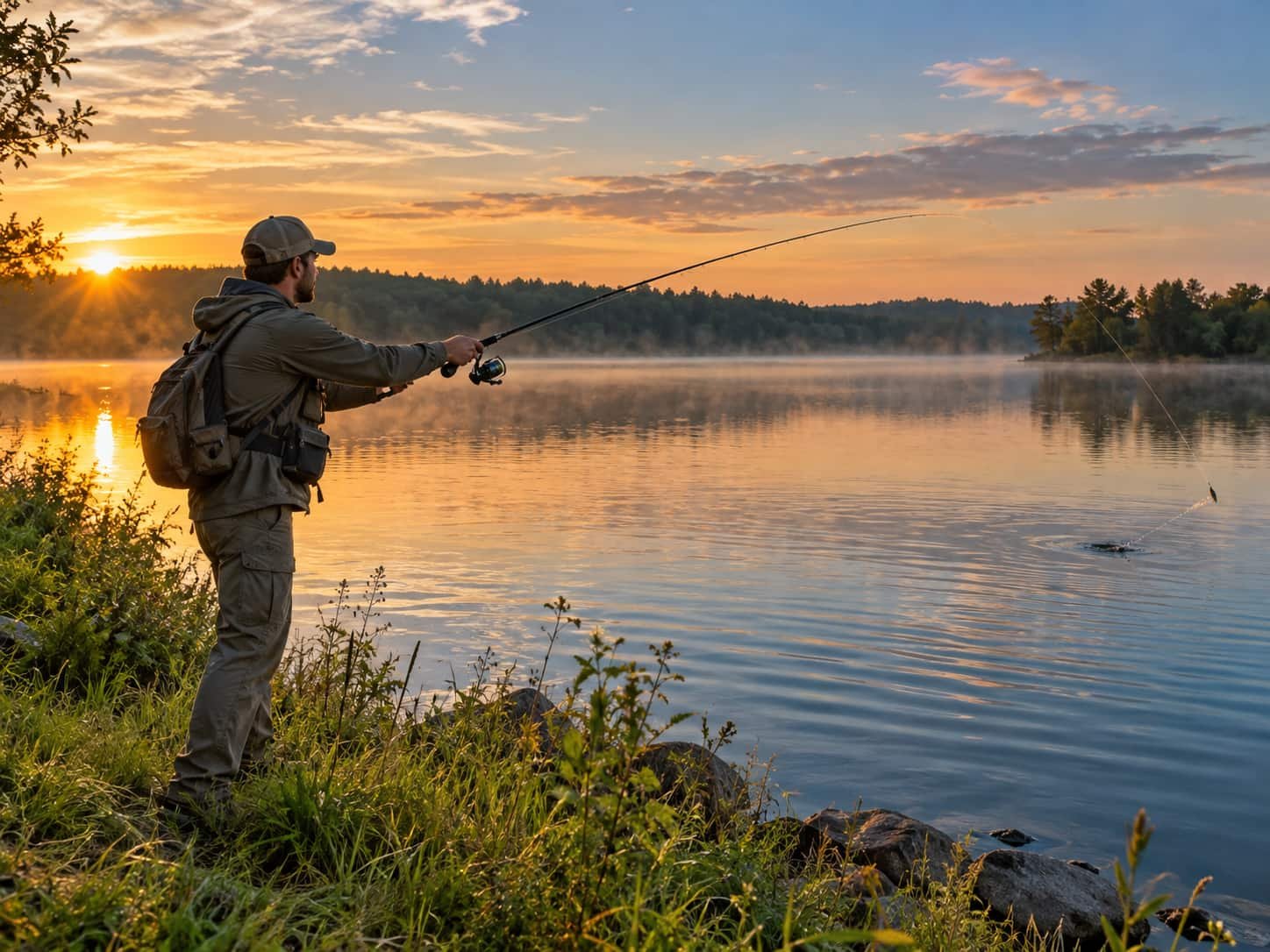 Best Time to Fish with Lures by Season and Weather