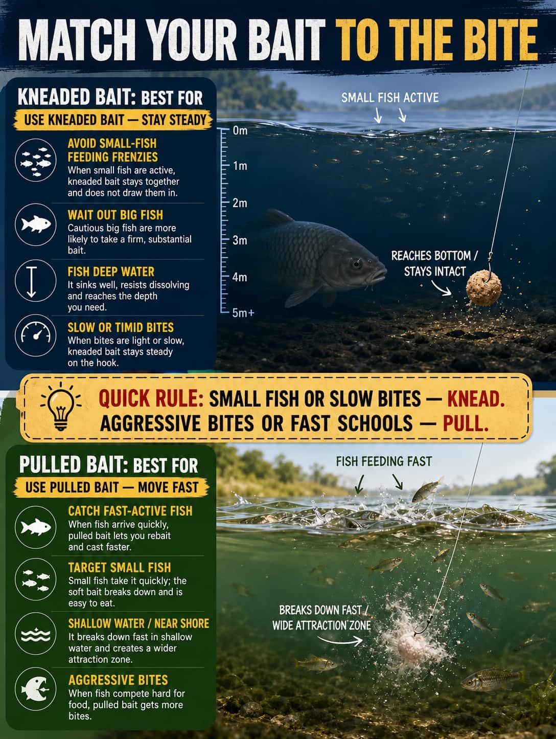 choose bait by fish bite 3