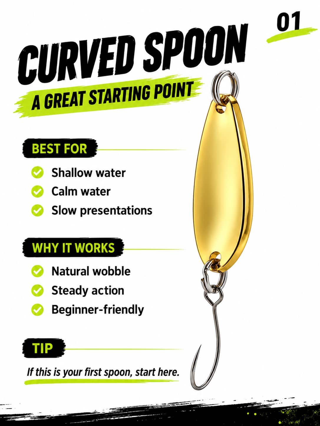 curved spoon lure for shallow water 3