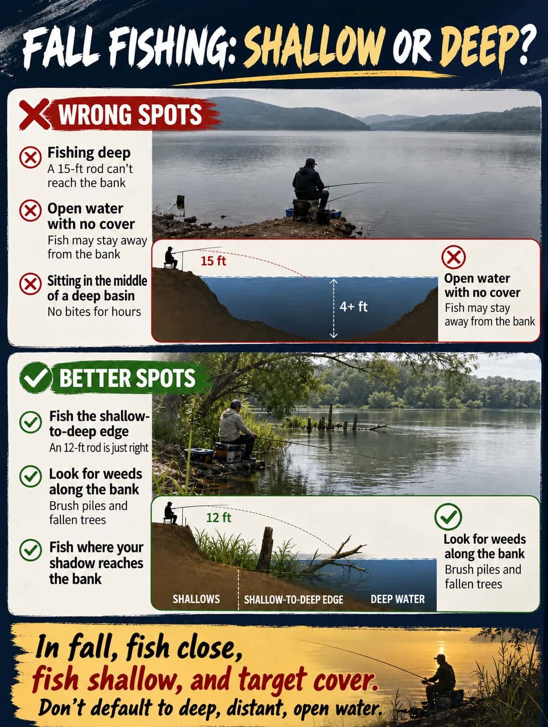 fall fishing shallow or deep 4