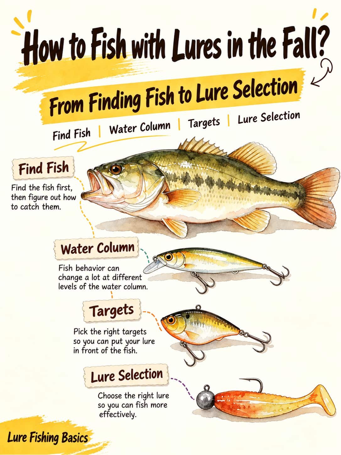 fall lure fishing guide 1