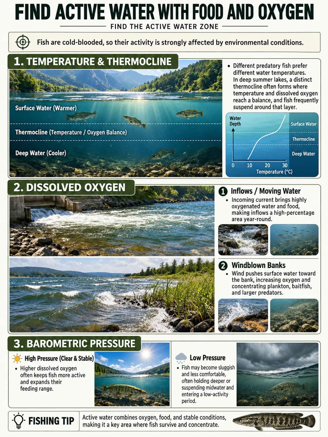 find active water for fishing 3