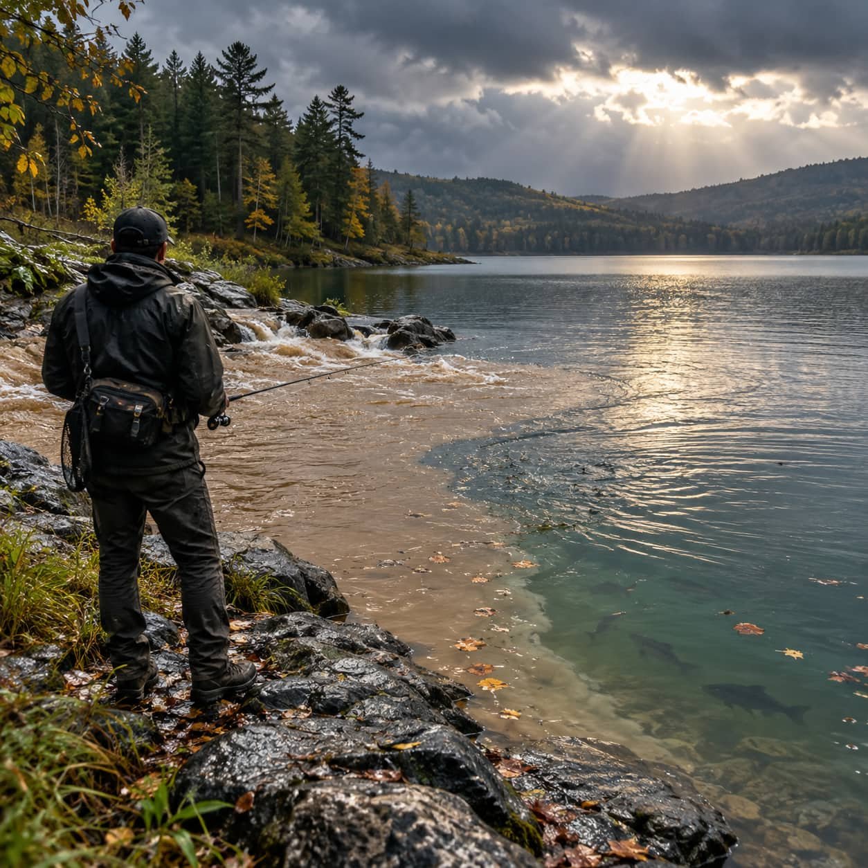 When to Cast and When to Pack Up Fishing in the Rain