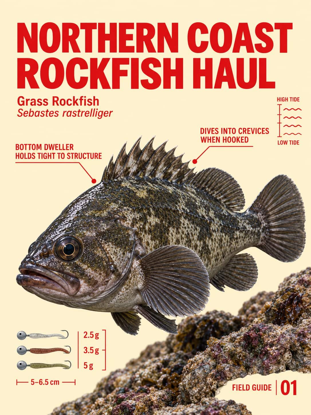 grass rockfish identification and habitat 1