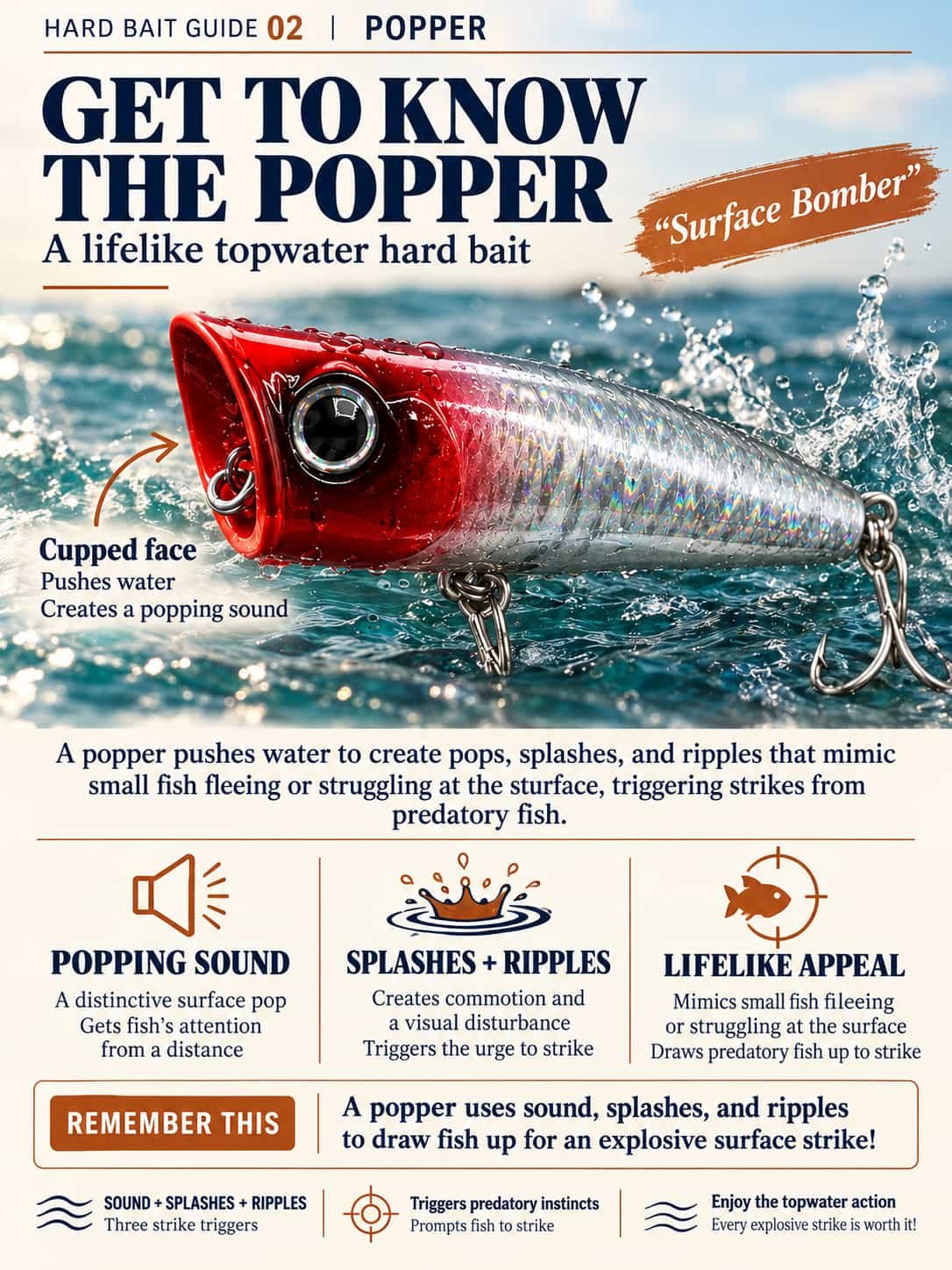 how popper lures work 2