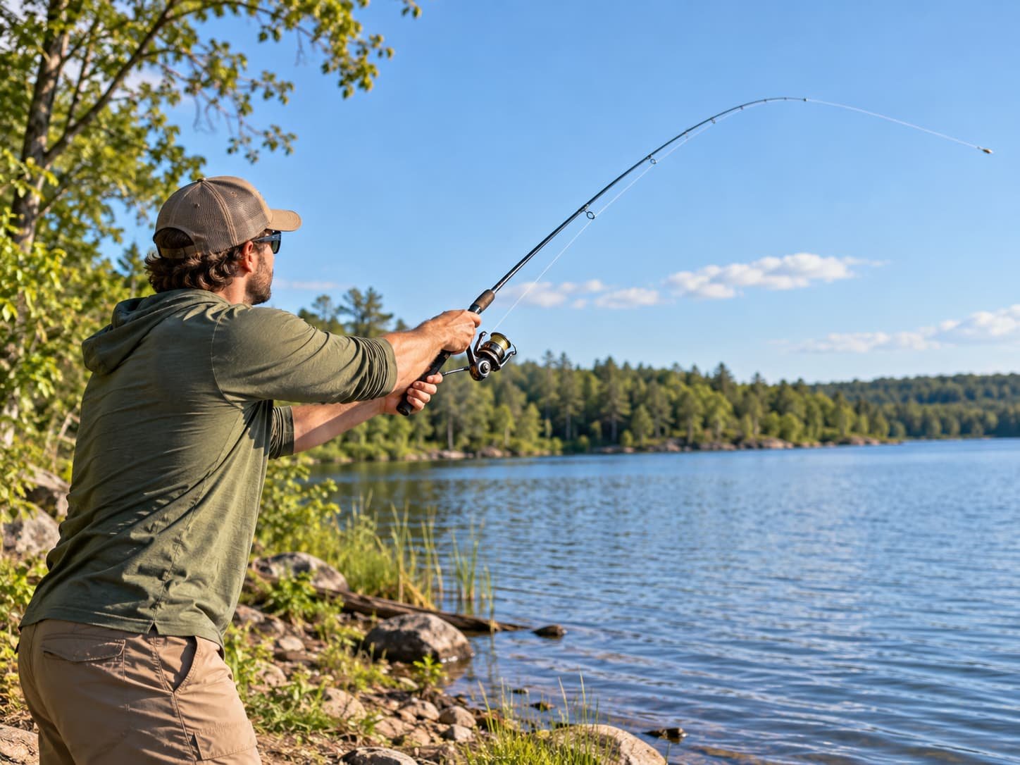 How to Cast a Spinning Reel and Control Where Your Lure Lands