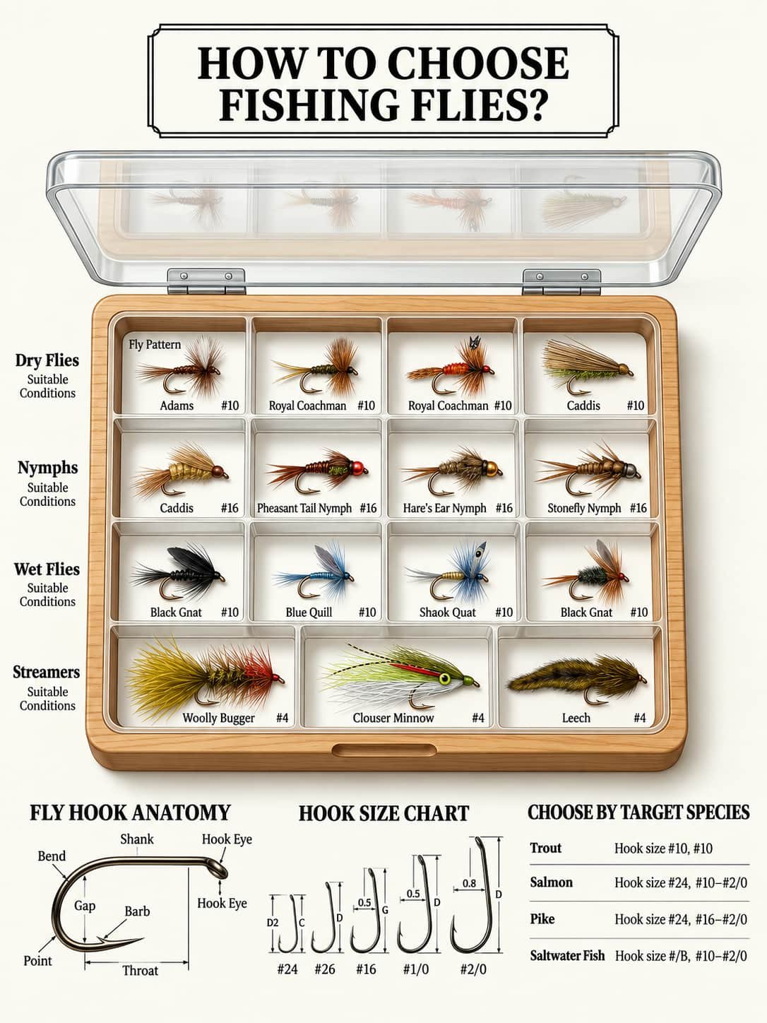 how to choose fishing flies 1