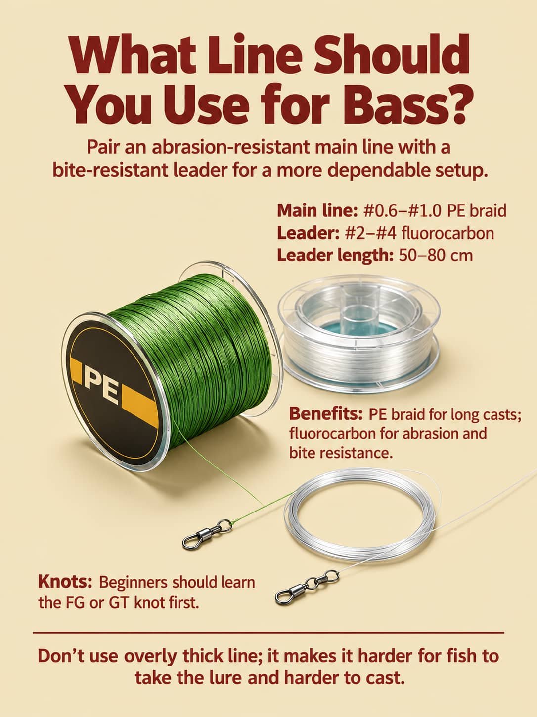 how to choose fishing line for bass 2