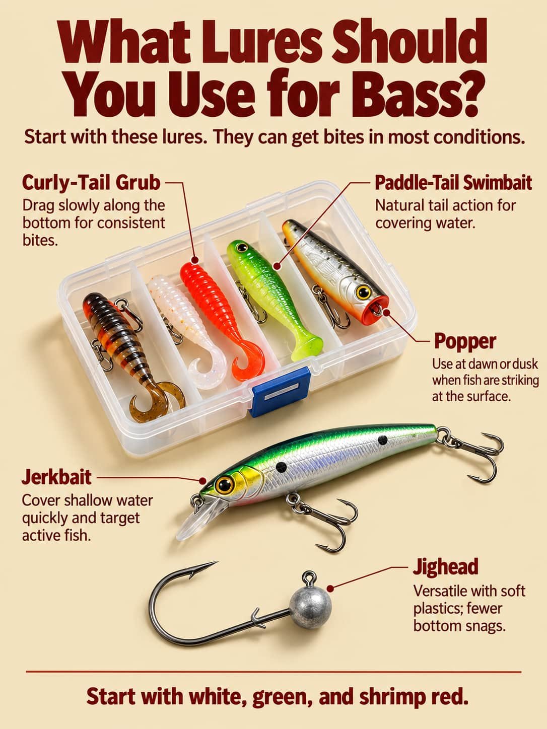 how to choose lures for bass 3