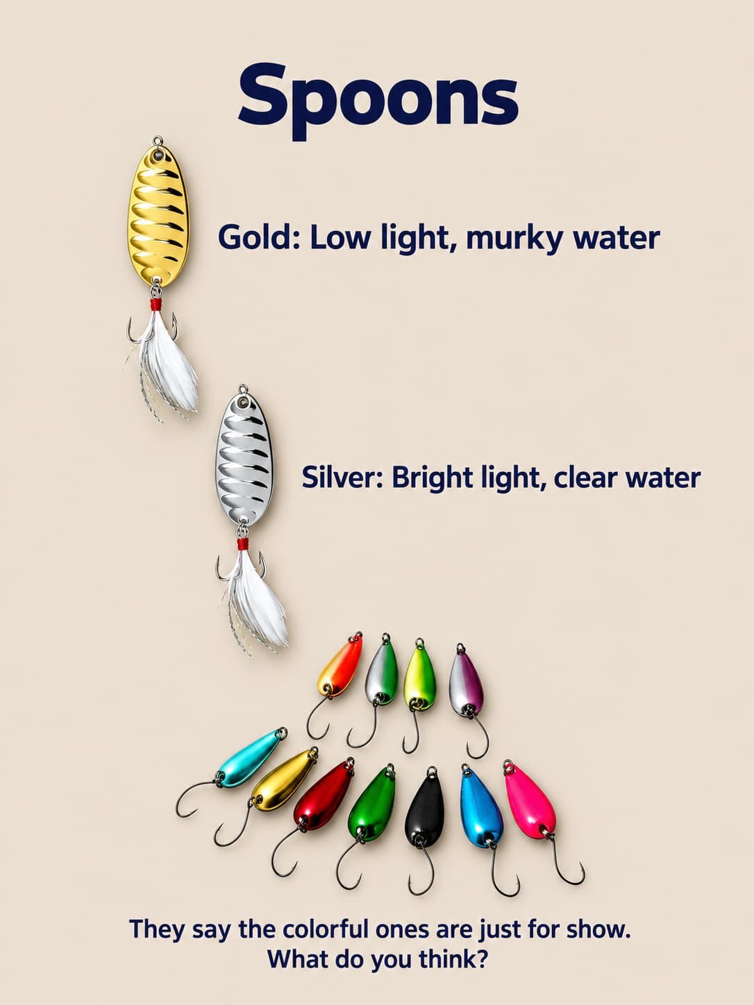 how to choose spoon lure colors 2