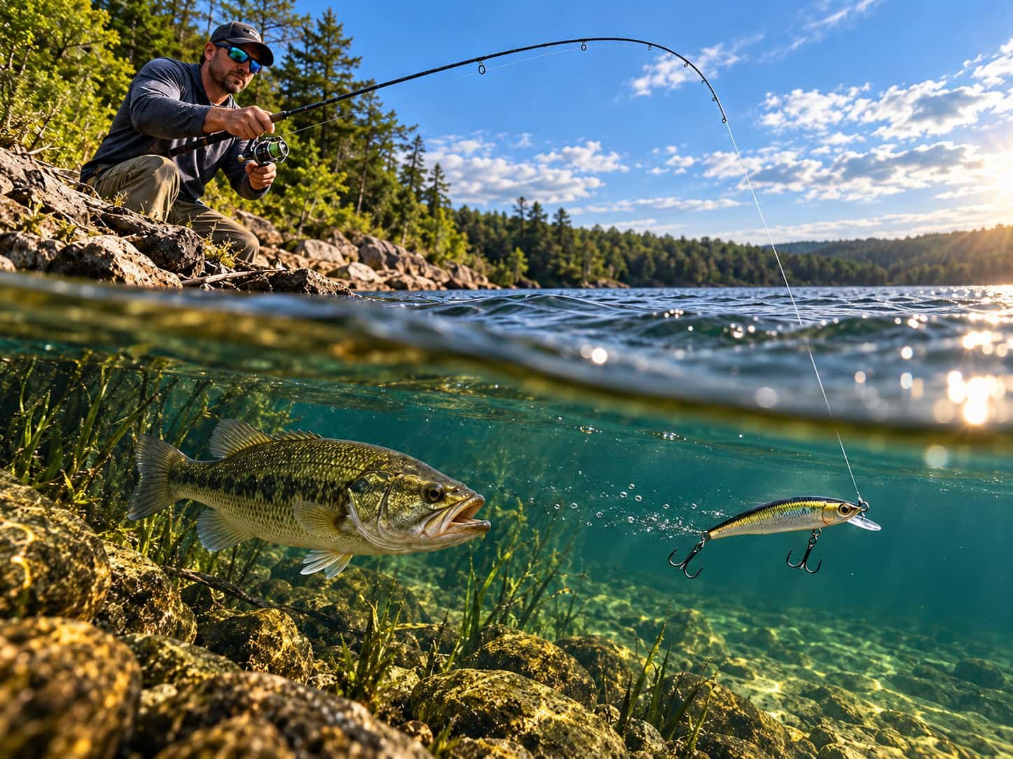 How to Fish a Minnow Lure When Fish Follow but Won’t Bite