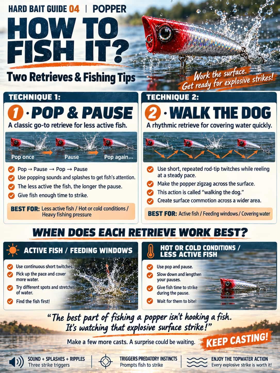 how to fish a popper lure 4