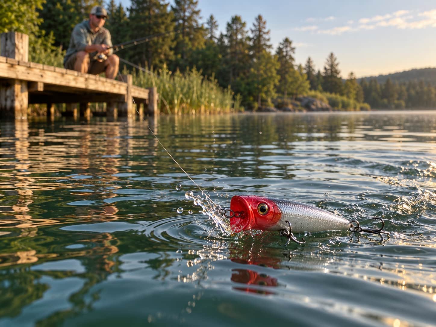How to Fish a Popper Lure When Fish Won’t Commit