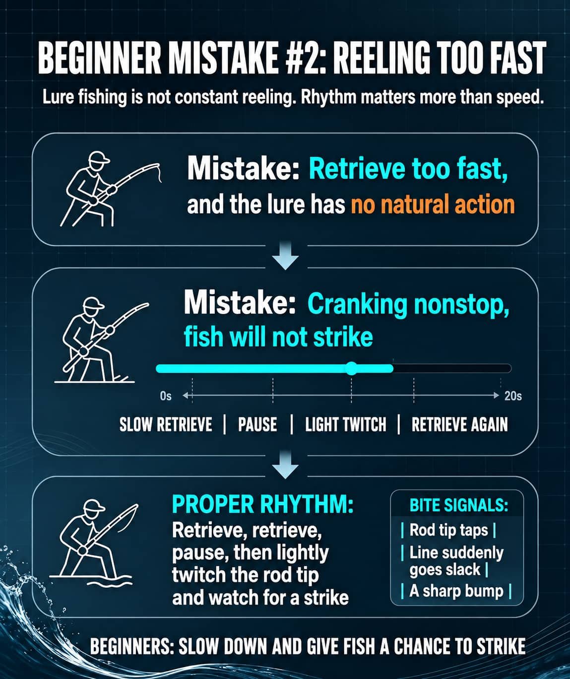 how to retrieve lures 2
