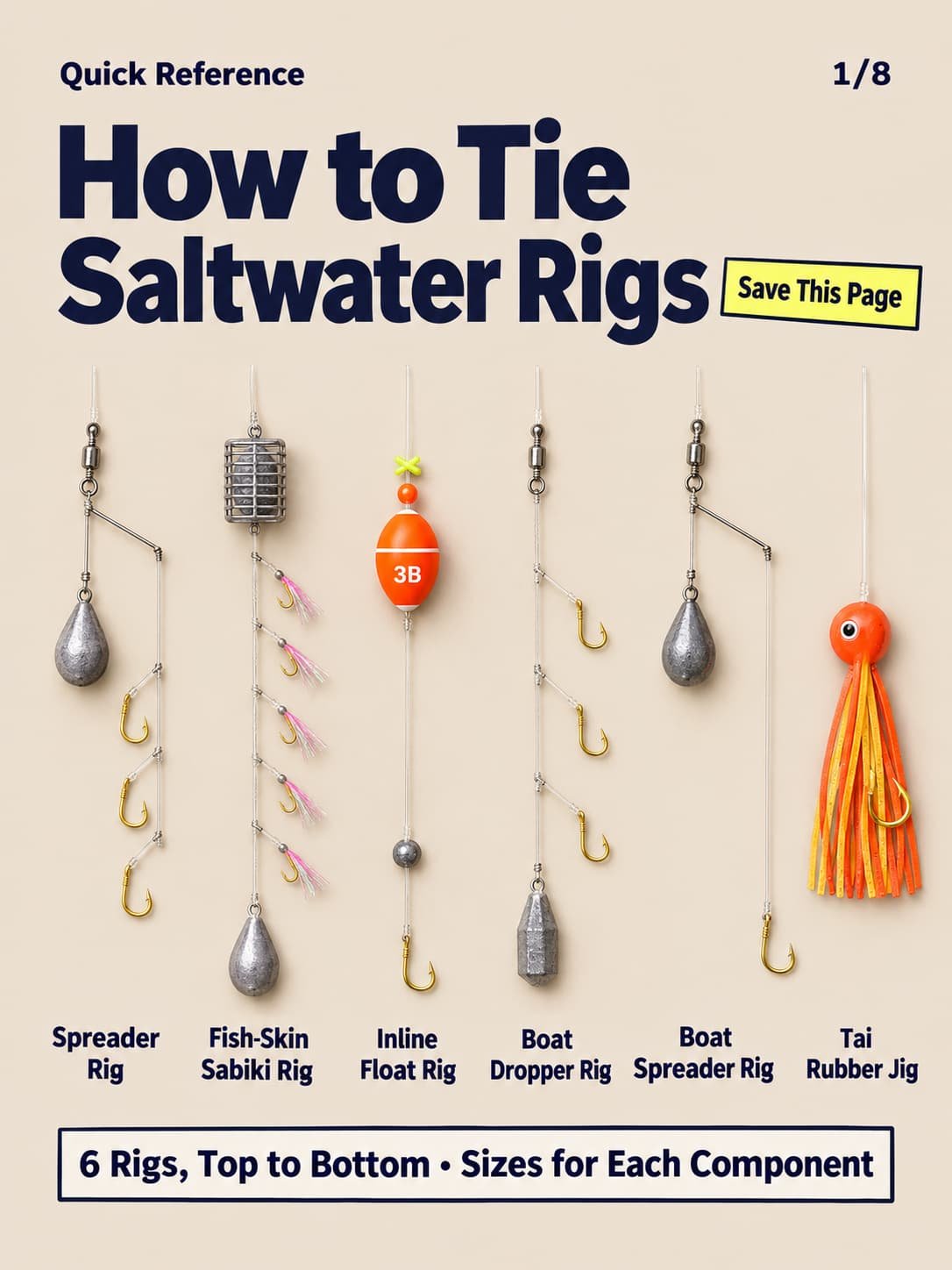 how to tie saltwater fishing rigs 1