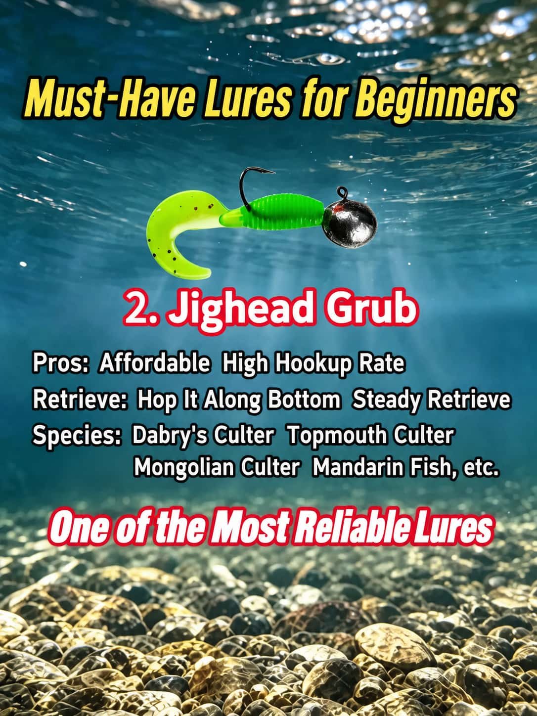 jighead grub lure for beginners 2