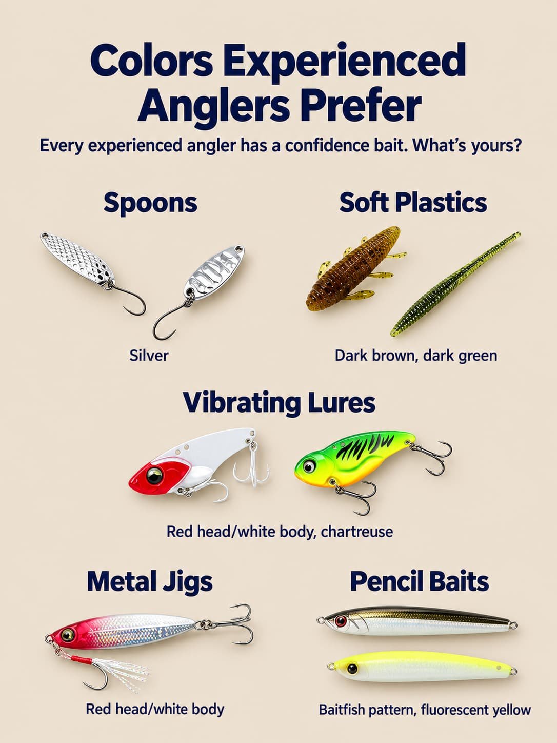 lure colors experienced anglers prefer 4