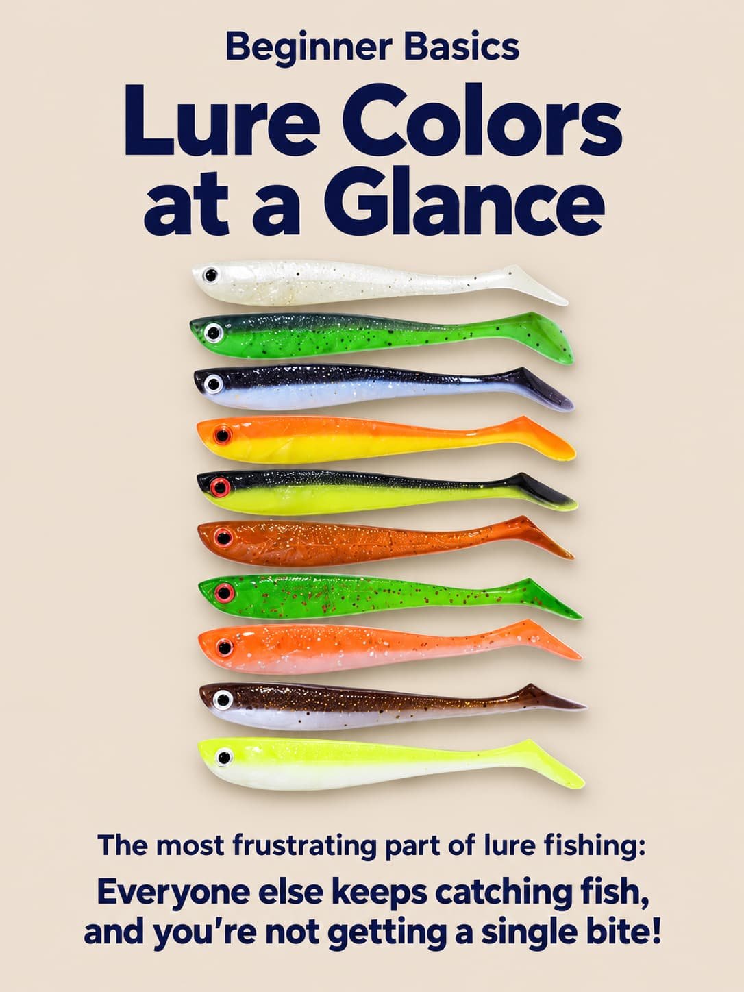 lure colors for beginners 1