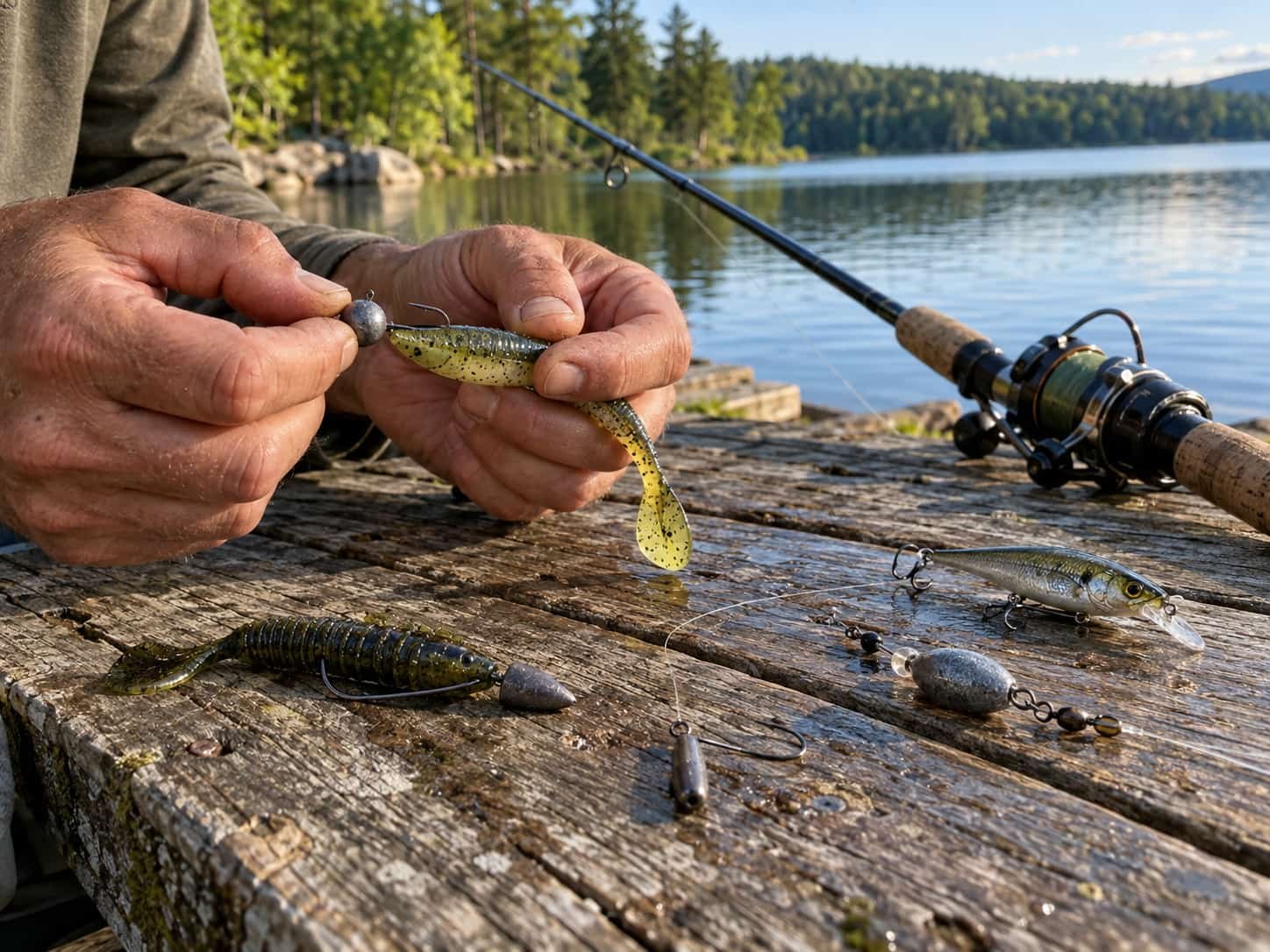 Lure Fishing Rigs for Beginners and What to Tie On First