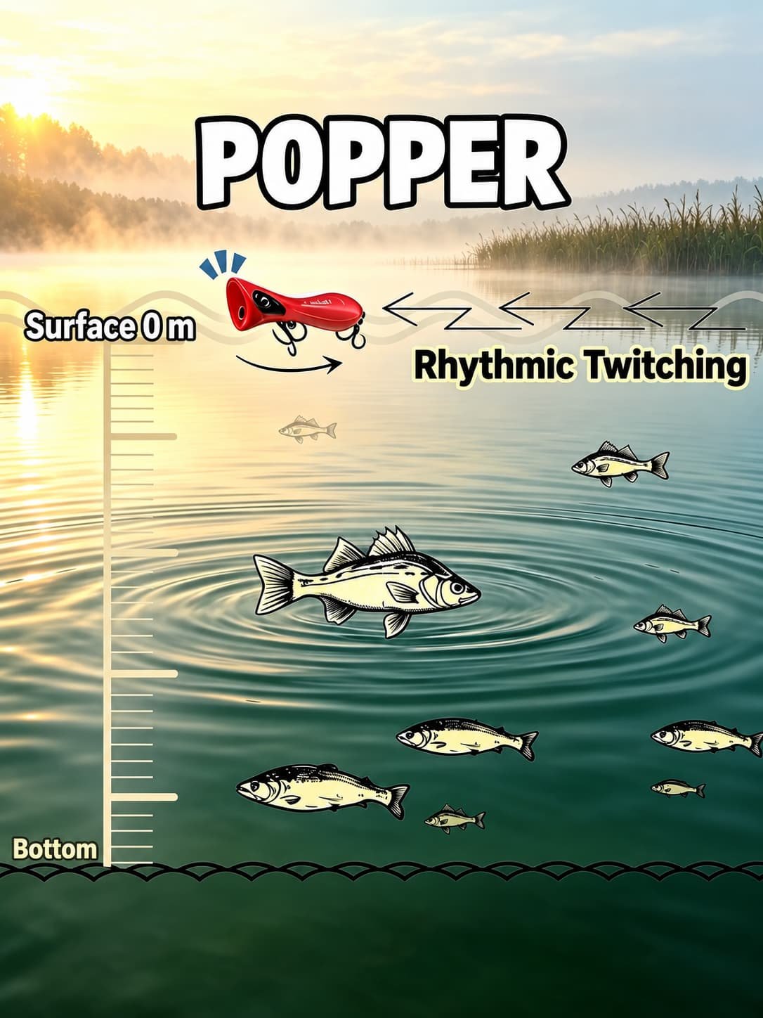 popper lure fishing techniques 9