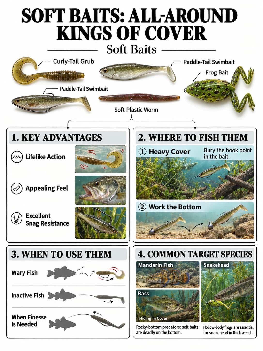 soft baits benefits and when to use them 2