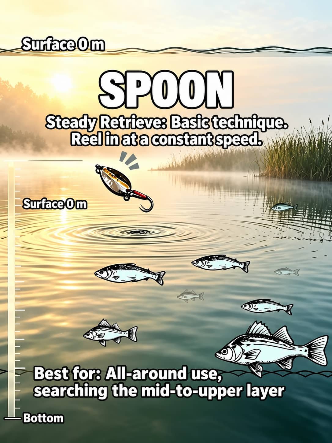 spoon lure fishing techniques 2