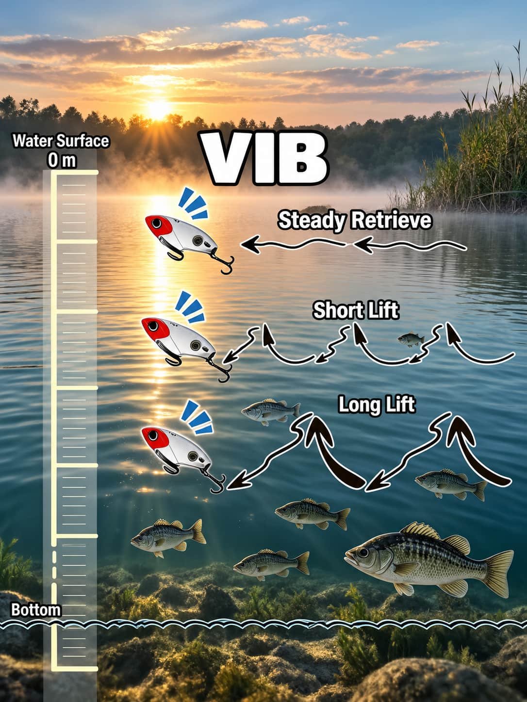 vib lure fishing techniques 5